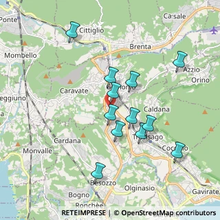 Mappa Via Enrico Mattei, 21036 Gemonio VA, Italia (1.71417)