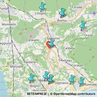 Mappa Via Enrico Mattei, 21036 Gemonio VA, Italia (3.00727)