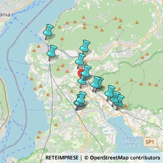 Mappa Via Enrico Mattei, 21036 Gemonio VA, Italia (2.82071)