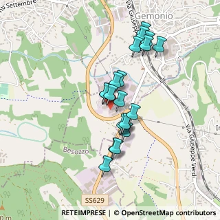 Mappa Via Enrico Mattei, 21036 Gemonio VA, Italia (0.3735)