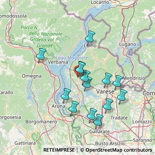 Mappa Via Enrico Mattei, 21036 Gemonio VA, Italia (13.76071)