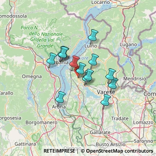 Mappa Via Enrico Mattei, 21036 Gemonio VA, Italia (10.13643)