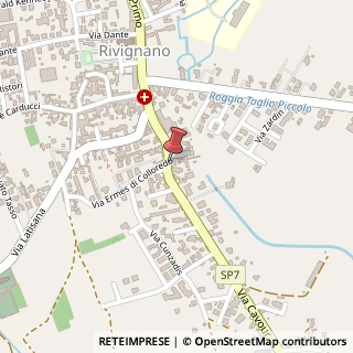 Mappa Via Camillo Benso Conte di Cavour, 25, 33050 Rivignano Teor, Udine (Friuli-Venezia Giulia)