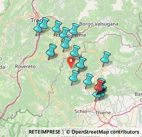 Mappa SP92, 36011 Arsiero VI, Italia (12.6675)