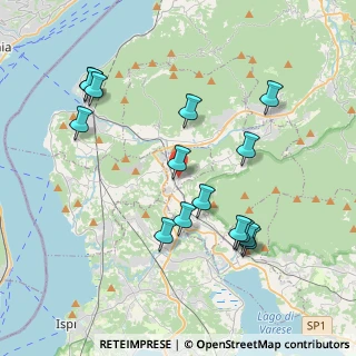 Mappa Via Indipendenza, 21036 Gemonio VA, Italia (4.01933)