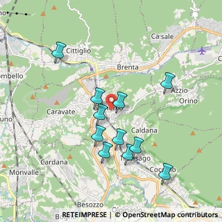 Mappa Via Indipendenza, 21036 Gemonio VA, Italia (1.76182)