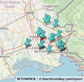 Mappa 33041 Aiello del Friuli UD, Italia (9.931)