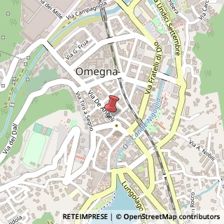 Mappa Via de Angeli, 7, 28887 Omegna, Verbano-Cusio-Ossola (Piemonte)