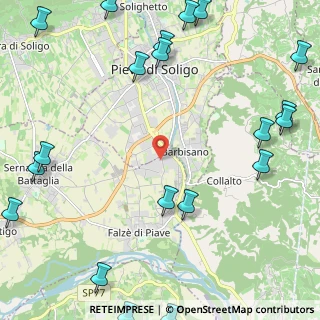 Mappa Via San Michele, 31053 Pieve di Soligo TV, Italia (3.339)