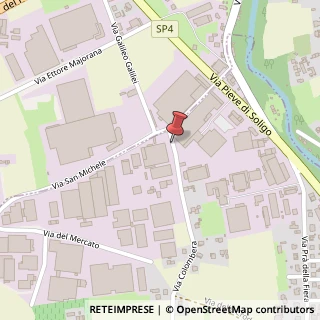 Mappa Via Colombera, 23, 31020 Sernaglia della Battaglia, Treviso (Veneto)