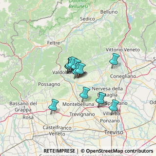Mappa Piazza Vittorio Veneto, 31020 Vidor TV, Italia (8.82643)