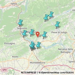 Mappa Piazza Vittorio Veneto, 31020 Vidor TV, Italia (6.72182)