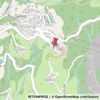 Mappa Via Don Pietro Rigoli, 1, 24010 Dossena, Bergamo (Lombardia)
