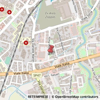 Mappa Via Borgo Porta, 31015 Conegliano TV, Italia, 31015 Conegliano, Treviso (Veneto)