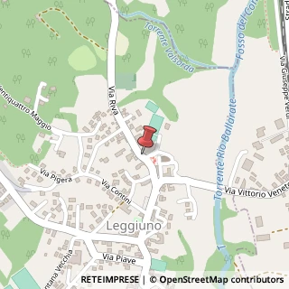 Mappa Via L. Riva, 10, 21038 Leggiuno, Varese (Lombardia)