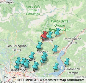 Mappa Via Monsignor G. Antonietti, 24023 Clusone BG, Italia (16.3365)
