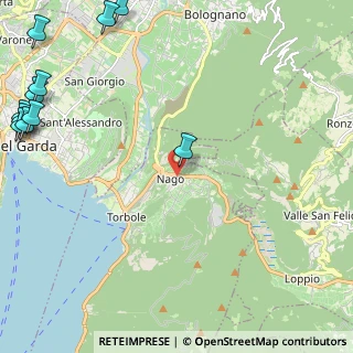 Mappa Via Boemia e Moravia, 38069 Nago-torbole TN, Italia (3.76538)