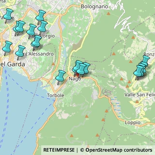 Mappa Via Boemia e Moravia, 38069 Nago-torbole TN, Italia (2.7455)