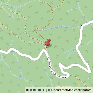 Mappa Str. privata Borromea, 28836 Gignese VB, Italia, 28836 Gignese, Verbano-Cusio-Ossola (Piemonte)