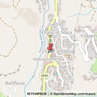 Mappa Via Roma, 81, 11028 Valtournenche, Aosta (Valle d'Aosta)