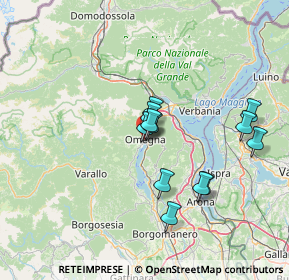 Mappa , 28887 Omegna VB, Italia (11.63167)