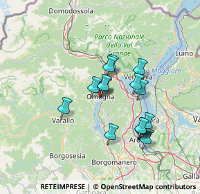 Mappa Via Tiro a Segno, 28887 Omegna VB, Italia (11.37467)