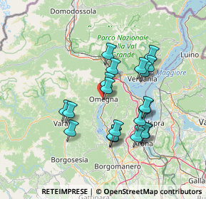 Mappa , 28887 Omegna VB, Italia (12.5945)