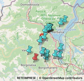Mappa , 28887 Omegna VB, Italia (11.5615)
