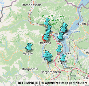 Mappa , 28887 Omegna VB, Italia (10.8175)