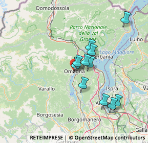 Mappa Via Tiro a Segno, 28887 Omegna VB, Italia (11.86727)