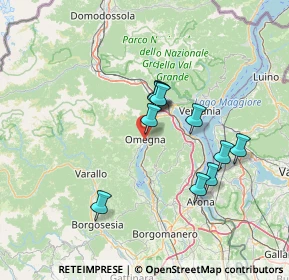 Mappa , 28887 Omegna VB, Italia (11.54091)