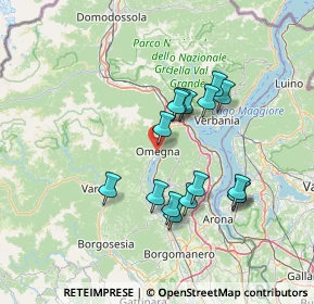 Mappa , 28887 Omegna VB, Italia (12.60125)