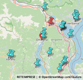 Mappa , 28887 Omegna VB, Italia (10.0455)