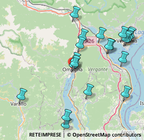 Mappa , 28887 Omegna VB, Italia (8.8755)