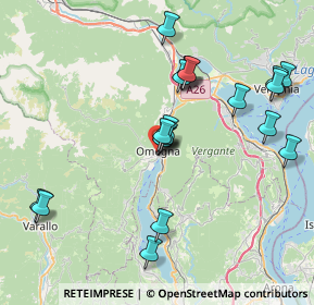 Mappa , 28887 Omegna VB, Italia (7.717)