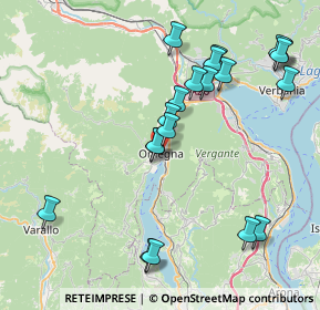 Mappa , 28887 Omegna VB, Italia (8.528)