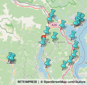 Mappa Via Tiro a Segno, 28887 Omegna VB, Italia (10.266)