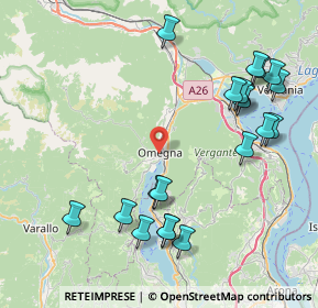 Mappa , 28887 Omegna VB, Italia (9.3855)