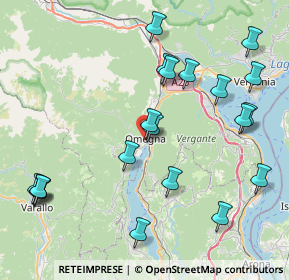 Mappa , 28887 Omegna VB, Italia (9.3905)