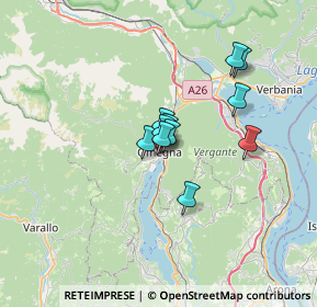 Mappa Via Tiro a Segno, 28887 Omegna VB, Italia (4.33727)