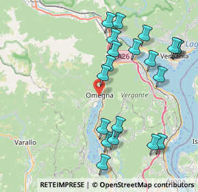 Mappa , 28887 Omegna VB, Italia (8.938)