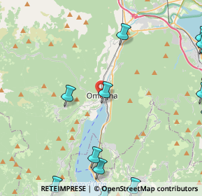 Mappa Via Tiro a Segno, 28887 Omegna VB, Italia (7.1665)