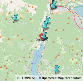 Mappa Via Tiro a Segno, 28887 Omegna VB, Italia (3.36615)