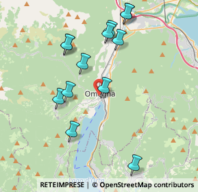 Mappa Via Tiro a Segno, 28887 Omegna VB, Italia (3.97769)