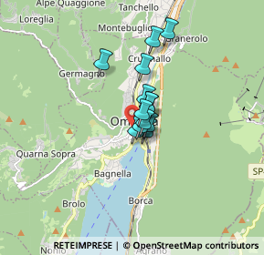 Mappa Via Tiro a Segno, 28887 Omegna VB, Italia (0.89308)