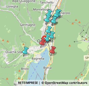 Mappa Via Tiro a Segno, 28887 Omegna VB, Italia (1.38417)