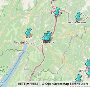 Mappa Via delle Zigherane, 38068 Rovereto TN, Italia (20.77818)