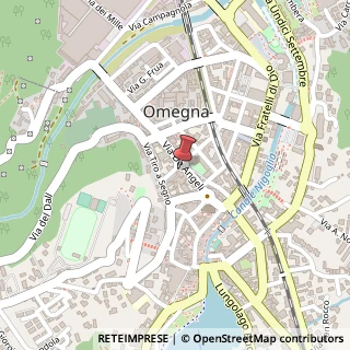 Mappa Via de Angeli, 33, 28887 Omegna, Verbano-Cusio-Ossola (Piemonte)