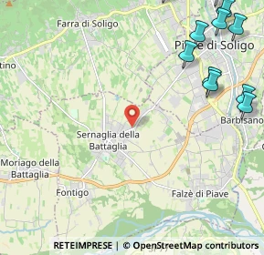 Mappa Via Castello, 31020 Sernaglia della Battaglia TV, Italia (3.23455)