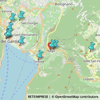 Mappa Via Castel Penede, 38069 Nago-torbole TN, Italia (2.77818)